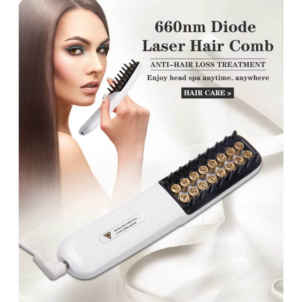 Electric Hair Growth Comb RF Hair Growth Comb Skin Rejuvenation Mode Straight Hair Comb