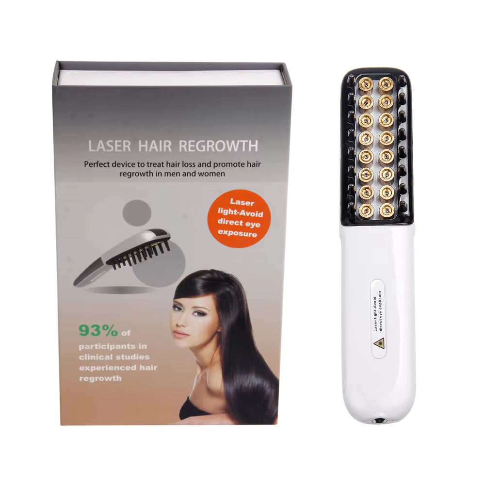 Electric Hair Growth Comb RF Hair Growth Comb Skin Rejuvenation Mode Straight Hair Comb