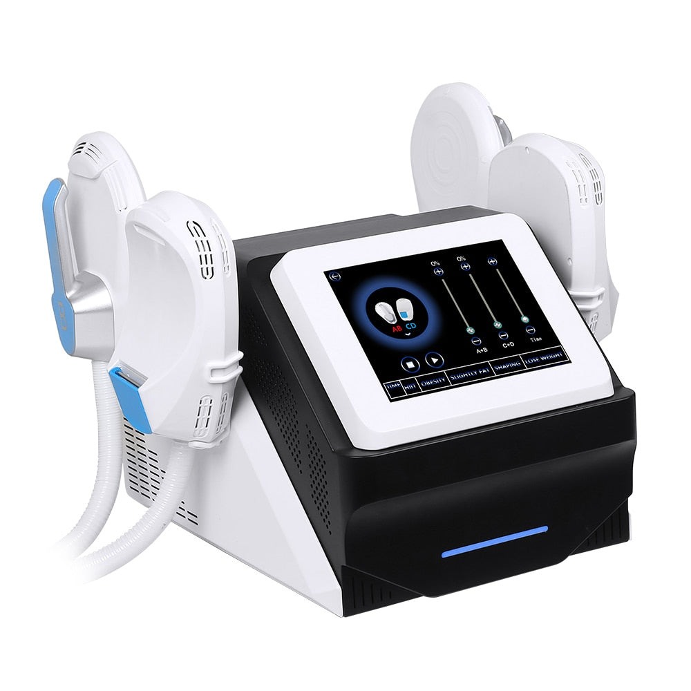 Portable Electric Muscle Stimulation Bodybuilding Fitness Fat Burning Slimming Ems Body Sculpting Machine