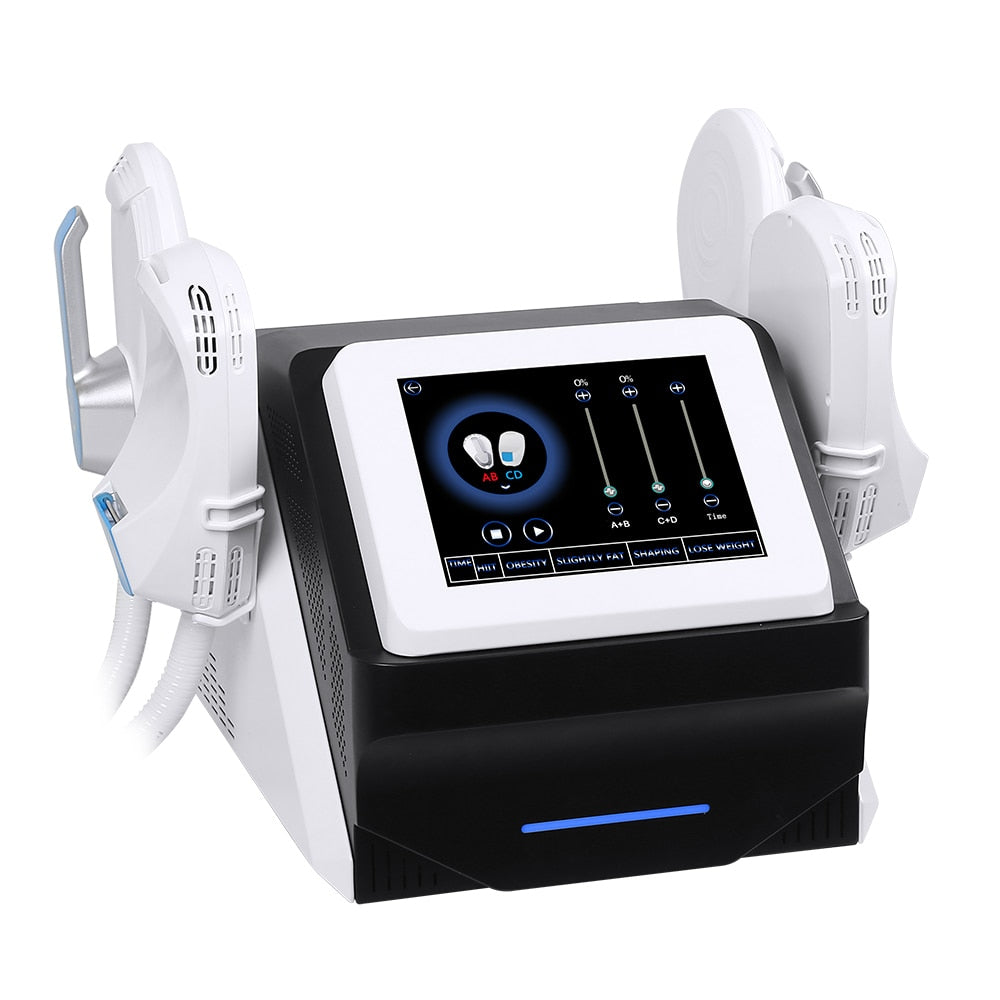 Portable HIEMT Ems Sculpting Machine Ems Muscle Stimulator Body Shaping Slimming Beauty Machine